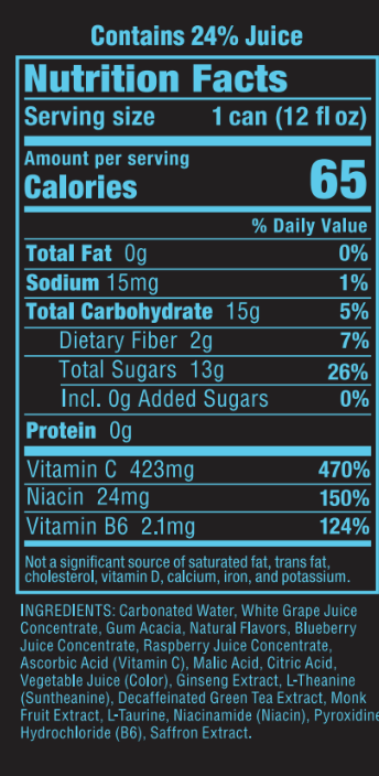 Blueberry + Raspberry